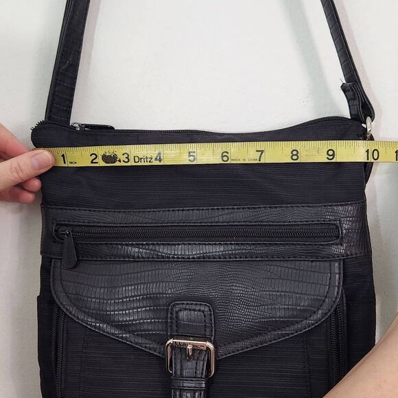 Multi Sac Black and Navy Crossbody Bag - Picture 10 of 12